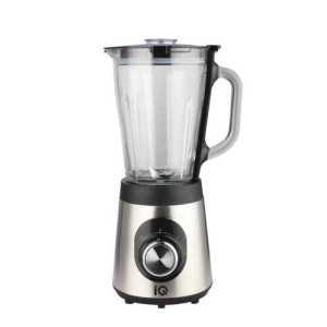 IQ Μπλέντερ για Smoothies με Γυάλινη Κανάτα 1.5lt 800W Inox