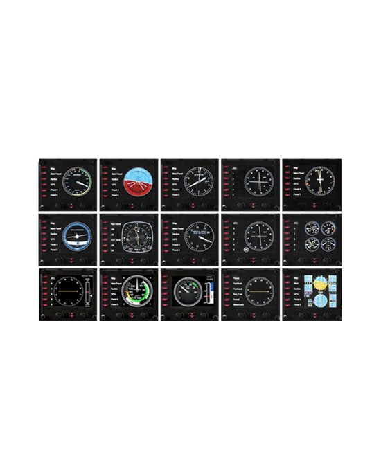 Ενσύρματο Controller Logitech G Saitek Pro Flight Instrument Panel