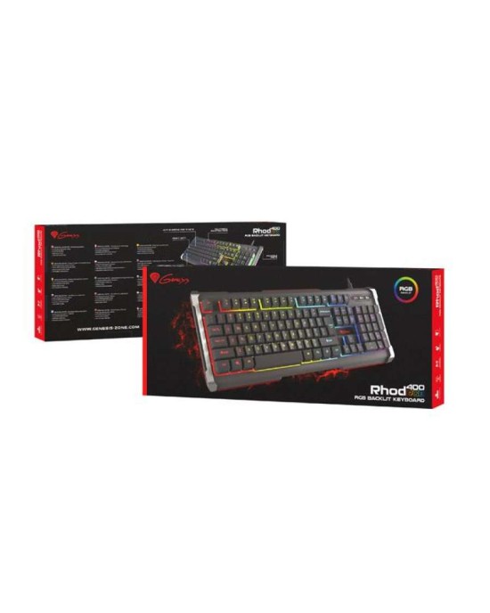 Genesis Keyboard Rhod 400 RGB US