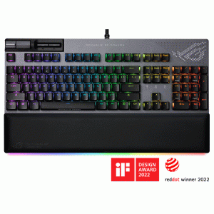 Gaming Keyboard Asus ROG Strix Flare II Animate (90MP02E6-BKUA01) US Layout - Gunmetal RGB