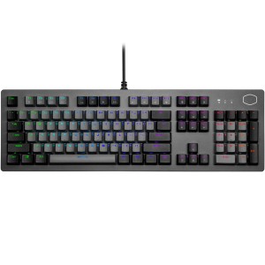 Gaming Keyboard CoolerMaster CK352 (CK-352-GKMM1-US) RGB - Γκρι