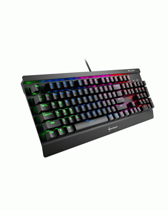 Gaming Keyboard Sharkoon Skiller mech SGK3 brown - Black