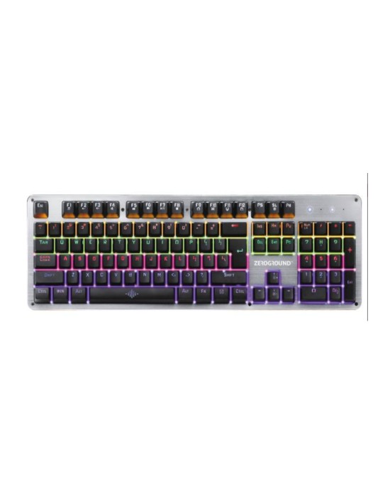 Gaming Keyboard Zeroground Simeto v2.0 (KB-2950G) - Silver