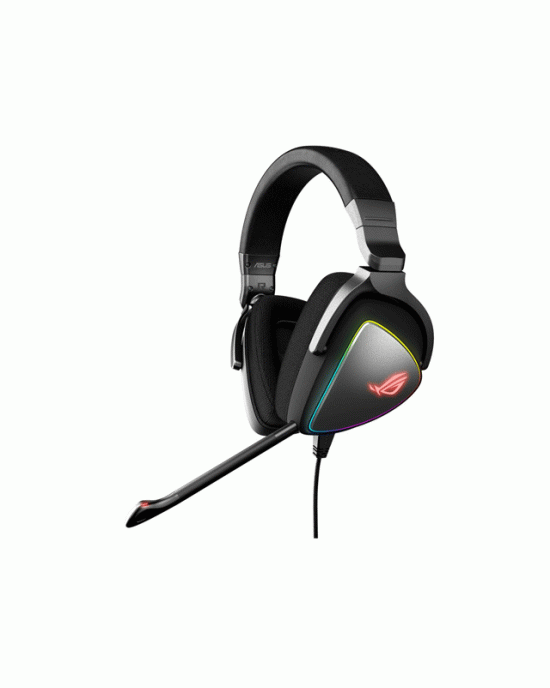 Gaming Headset Asus Delta RGB - USB - Black