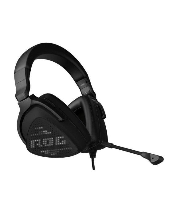 Gaming Headset Asus ROG Delta S Animate - USB - Μαύρο