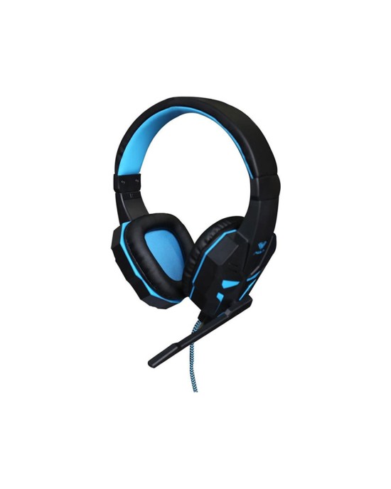 Gaming Headset Aula Prime Backlight (AU172762) 3.5mm - Black-Blue