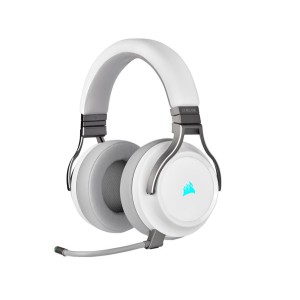 Gaming Headset Corsair Virtuoso Ασύρματο Surround 7.1 3.5mm USB (CA-9011186-EU) - White