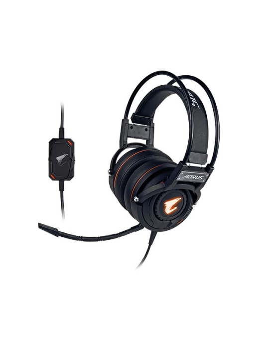 Gaming Headset Gigabyte Aorus H5 3.5mm, USB - Black