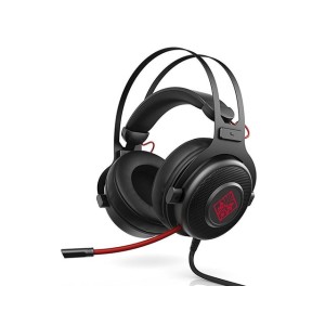 Gaming Headset HP Omen 800 (1KF76AA) - 3.5mm - Black/Red