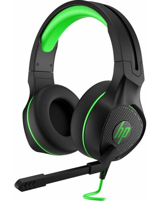 Gaming Headset HP Pavilion 400 (4BX31AA#ABB) 3.5mm - Black / Green