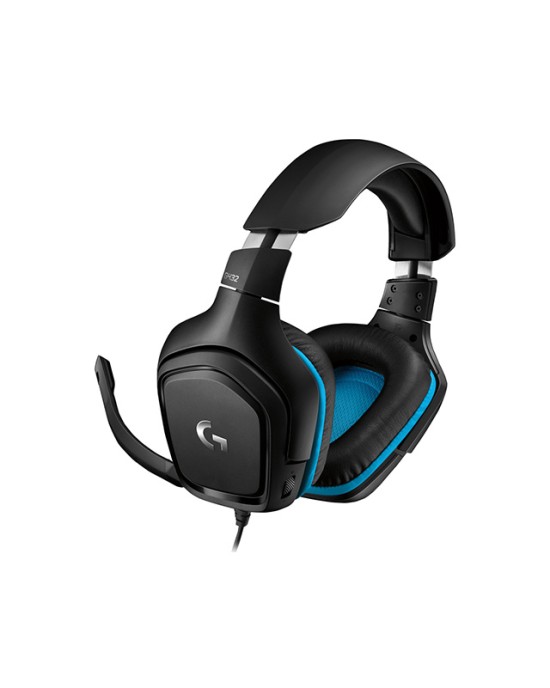 Gaming Headset Logitech G G432 (981-000770) 3.5mm, USB - Black/Blue