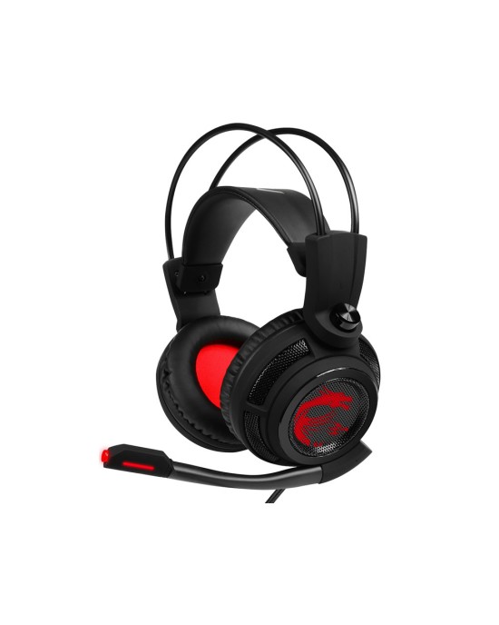 Gaming Headset MSI DS502 (S37-2100911-SV1) USB - Black/Red