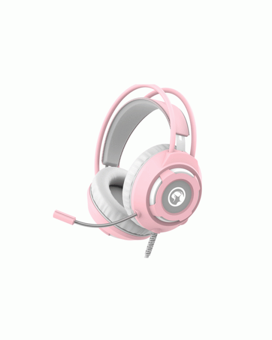 Gaming Headset Marvo MV-HG8936 3.5 mm, USB - Pink