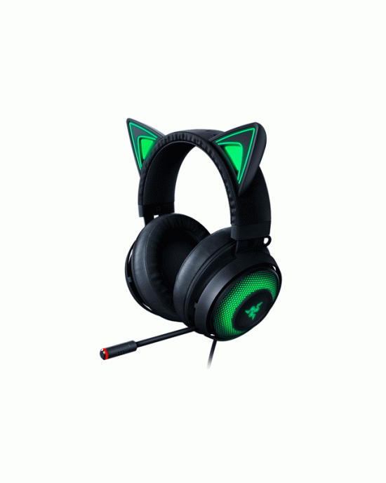 Gaming Headset Razer Kraken Kitty (RZ04-02980100-R3M1) USB - Black / Green