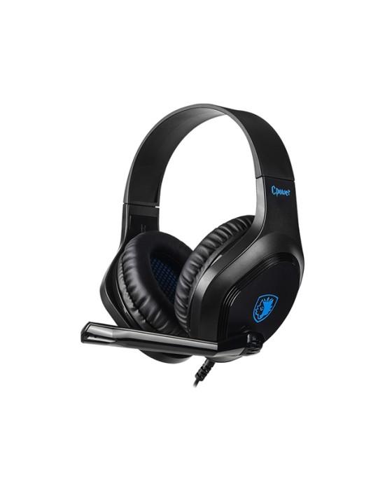 Gaming Headset Sades Cpower SA-716-BL 3.5mm - Black