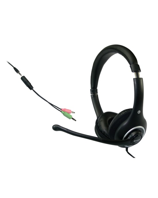 Gaming Headset Sandberg Plug'n Talk (125-93) - 3.5mm - Black