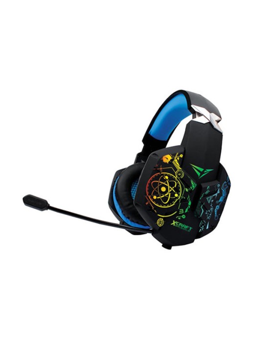 Gaming Headset Ασύρματο Alcatroz Chromatic Light Design X-Craft HP7000 2.1 Bluetooth - Black