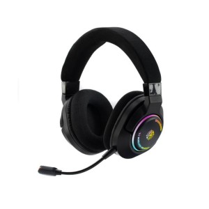 Gaming Headset Ασύρματο Zeroground Akashi HD-3600WG RGB USB - Black