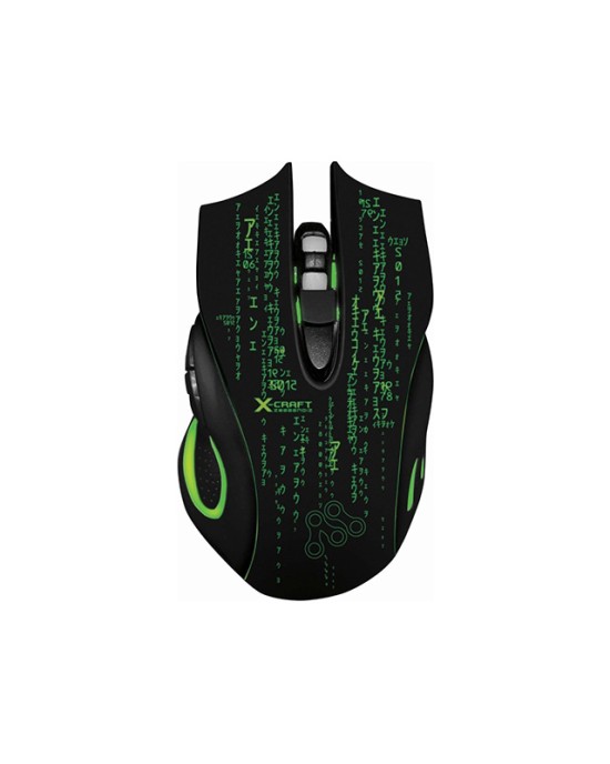 Gaming Mouse Alcatroz X-Craft Noiz Z8000 - 3200 Dpi (XCRAFTNZ8000) - Black