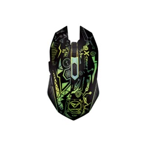 Gaming Mouse Alcatroz X-Craft Pro Quantum Z7000 - 4800 Dpi (X-CRAFTQZ7000) - Black