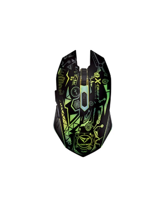 Gaming Mouse Alcatroz X-Craft Pro Quantum Z7000 - 4800 Dpi (X-CRAFTQZ7000) - Black