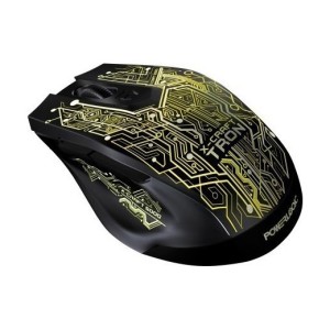 Gaming Mouse Alcatroz X-Craft Tron 5000 - 3200 DPI - USB - Black