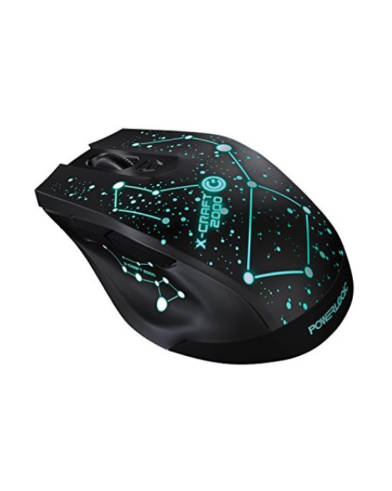 Gaming Mouse Alcatroz X-Craft Twilight 2000 - 3200 Dpi (XCRAFT2000) - Black