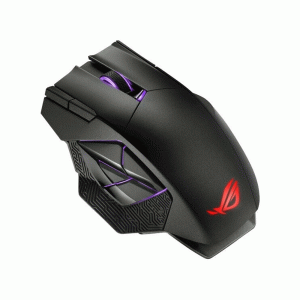 Gaming Mouse Asus ROG Spatha X RGB Wireless (90MP0220-BMUA00) - 19000dpi - USB, RF 2.4GHz - Black