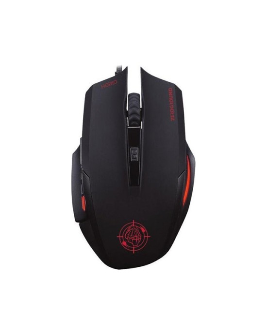 Gaming Mouse Zeroground Horio 2.0 - 3200 Dpi (MS-3300G) - Black