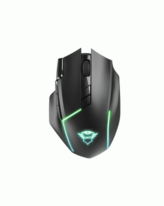 Gaming Wireless Mouse Trust GXT 131 Ranoo (24178) RGB - Black