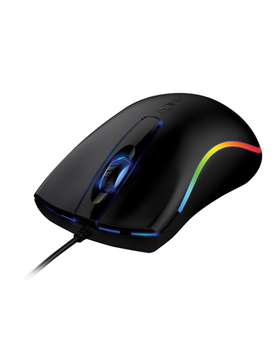 Gaming mouse Alcatroz Asic 9 RGB FX - 1000 CPI - USB - Black