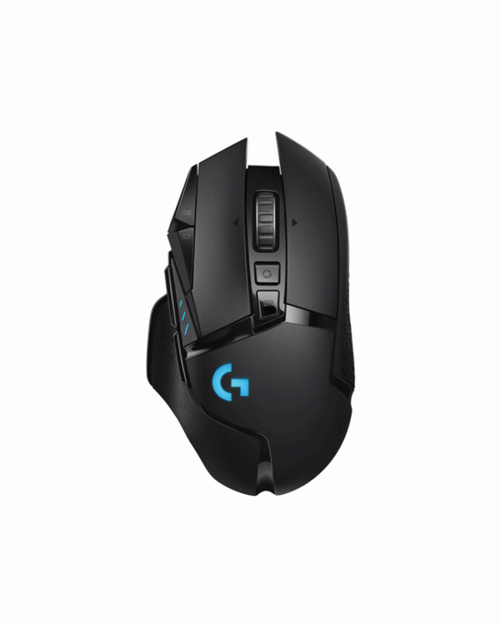 Gaming Ποντίκι Logitech G502 Lightspeed Ασύρματο (910-005565) - 25600 DPI - USB - Black RGB