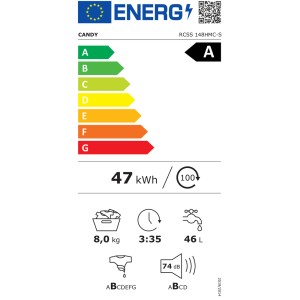 Πλυντήριο ρούχων CANDY RCSS 148HMC-S