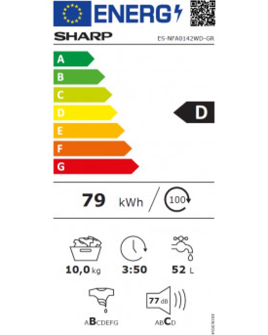 Sharp ES – NFA0142WD-GR