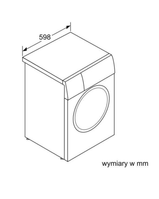 Πλυντήριο ρούχων Bosch WAU2856LPL